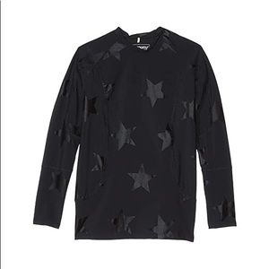 NWT! NUNUNU Star Long Sleeved Rashguard 10-11Y